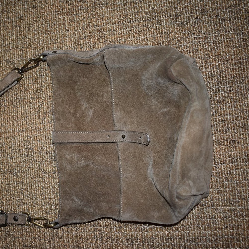 Garnet Hill Siena Cross-Body Bucket Bag